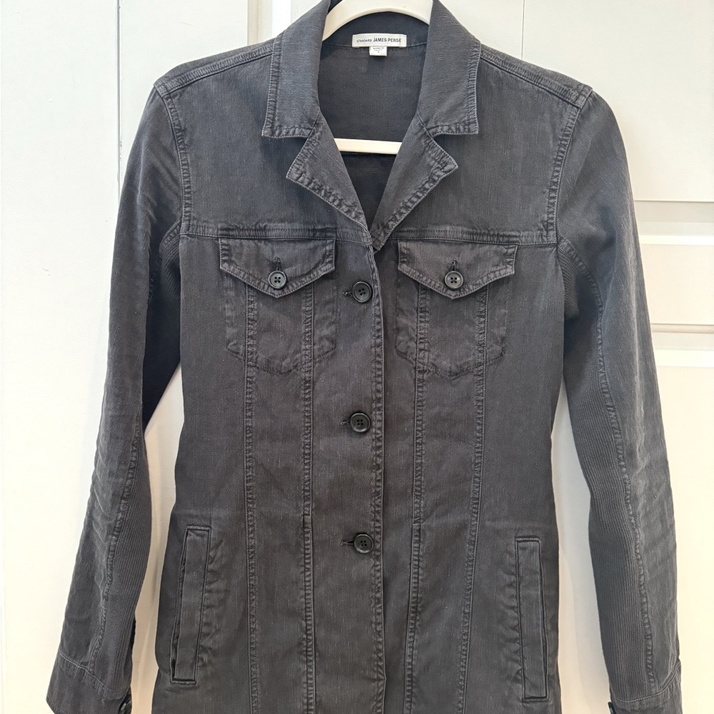 James Perse dark gray jacket. Never worn.